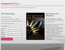 Tablet Screenshot of magentafilm.ch